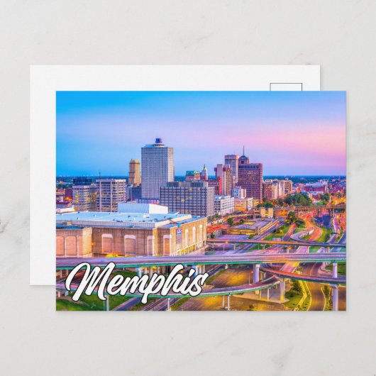 Memphis, Tennessee, Vereinigte Staaten Postkarte (Vorne/Hinten)