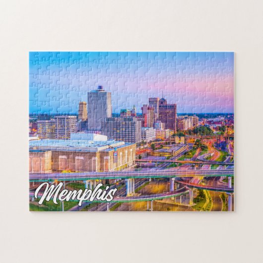 Memphis, Tennessee, Vereinigte Staaten Puzzle (Horizontal)