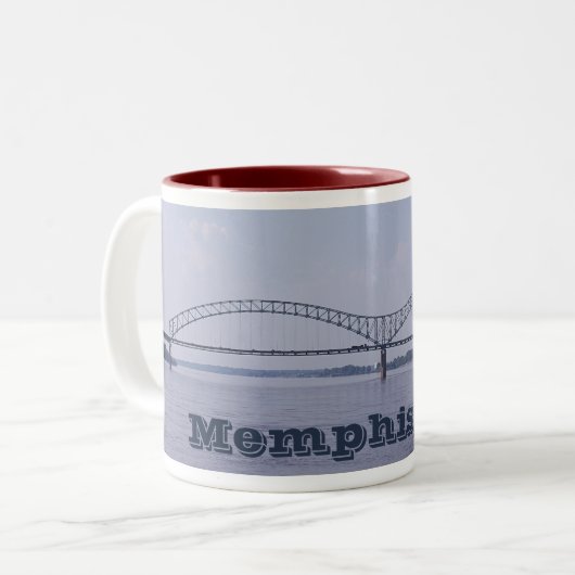 Memphis, TN Coffee Tasse (Vorderseite Links)