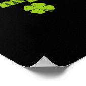 Memphis Tn Irischer Stolz Shamrock Bild St Patrick Poster (Ecke)