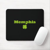 Memphis Tn Irish Pride Shamrock Bild St Patricks Mousepad (Mit Mouse)