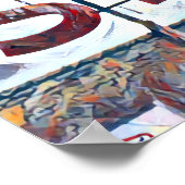 Memphis, TN Skateland-Malerei Poster (Ecke)