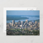 Memphis, TN Skyline Postkarte (Vorne/Hinten)