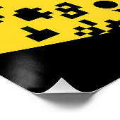 Memphis Tossed Bits Poster (Ecke)