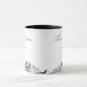 Memphis Wedding Custom Personalisiert Coffee Tasse (Zentrum)