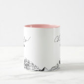 Memphis Wedding Personalisiert Coffee Tasse (Zentrum)
