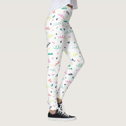 MemphisConfetti Leggings (Rechts)