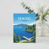 Memphremagog-See Kanada Postkarte (Stehend Vorderseite)