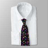 MEN4S FLORAL PATTERN NECKTIV KRAWATTE (Gebunden)