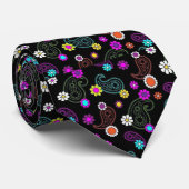MEN4S FLORAL PATTERN NECKTIV KRAWATTE (Gerollt)