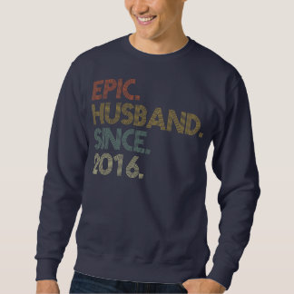 Men 6th Wedding Jubiläum Epic Husband Seit Sweatshirt