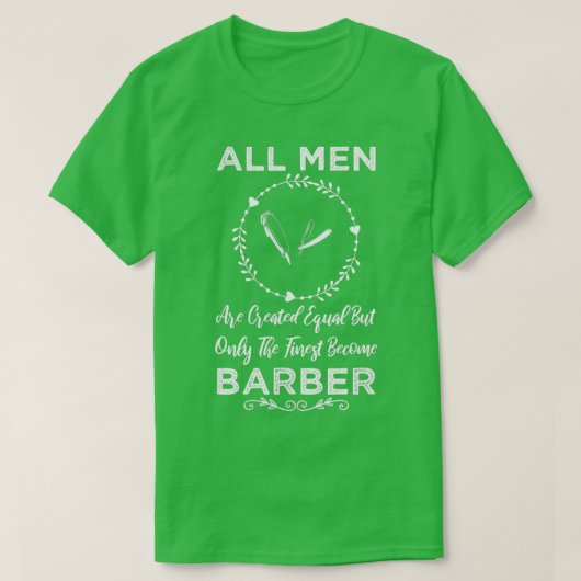 Men Barber Funny Design für Geschenke T-Shirt (Design vorne)