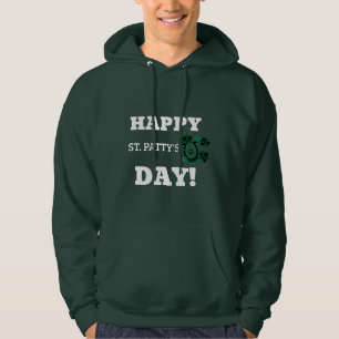 Men Basic Hooded Sweatshirt St. Patrick's Day