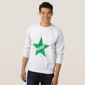 Men Basic Sweatshirt ash SPASS STAR (Vorne ganz)