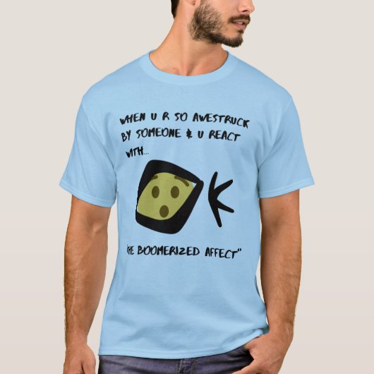 Men Basic T - Shirt Boomeranged (Vorderseite)