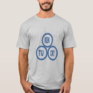 Men Basic T - Shirt gray KENTUCKY