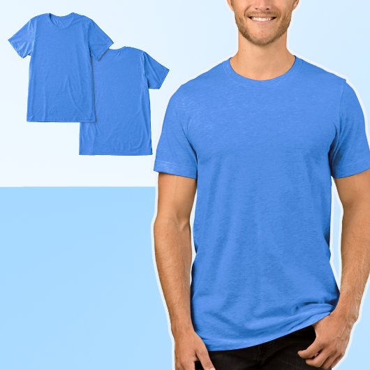 Men Bella+Leinwand Tri-Mix-T - Shirt