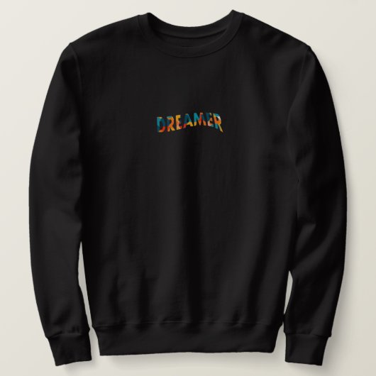 Men Black Sweatshirt (Design vorne)