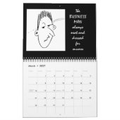 Men Calendar Anpassen Kalender (Mär 2027)