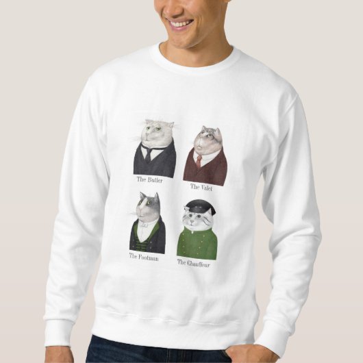 MEN CATS Men's Basic Sweatshirt (Vorderseite)