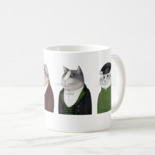 MEN CATS Weiße Tasse