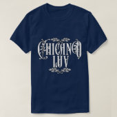 Men Chicano Liebe Individuelle Name T-Shirt (Design vorne)