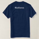 Men Chicano Liebe Individuelle Name T-Shirt (Design Rückseite)