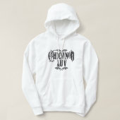 Men Chicano Liebe Pullover Hoodie White Custom (Design vorne)