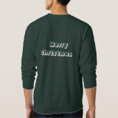 Men Christmas 'Man's Best Friend' Sweatshirt (Rückseite)