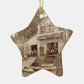 Men Club Fox River Club Angeln Elgin Keramik Ornament (Links)