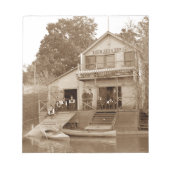 Men Club Fox River Club Angeln Elgin Notizblock (Vorderseite)