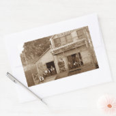 Men Club Fox River Club Angeln Elgin Rechteckiger Aufkleber (Umschlag)