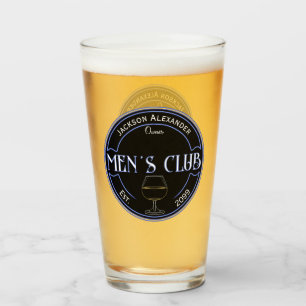 Men Club Man Höhle Trinkbehälter Pint Beer Glas