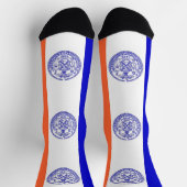 Men Crew Socken mit der Fahne von New York City (Oben)