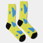 Men crew socks with flag of Bady Bassit, Brazil Socken (Rechts)