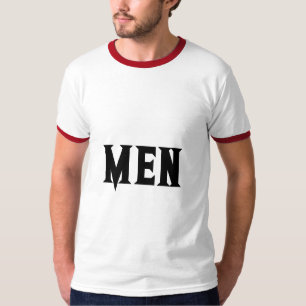 Men Custom Text Kelly Black Men's Basic Ringer T-Shirt