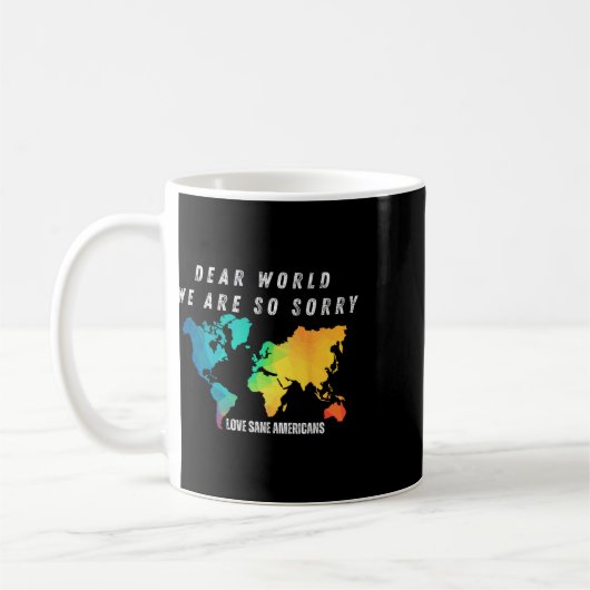 Men Dear World Kaffeetasse (Links)
