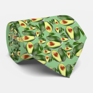 Men Designer Avocados Krawatte