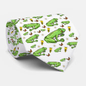 Men Designer Frogs Krawatte (Gerollt)