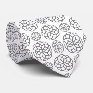 Men Designer Krawatte grau