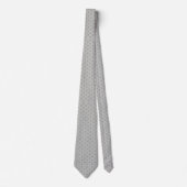 Men Designer Krawatte grau (Vorderseite)