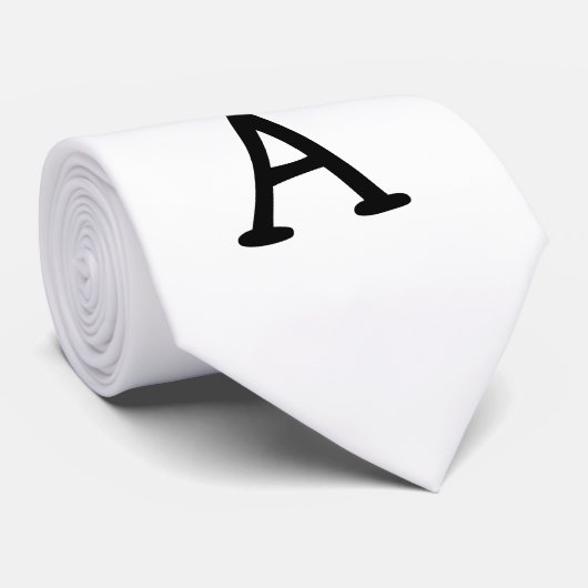 Men Designer Krawatte Weiß (Gerollt)