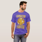 Men Disco King Dancing 70s 80s 90s Music retro T-Shirt (Vorne ganz)