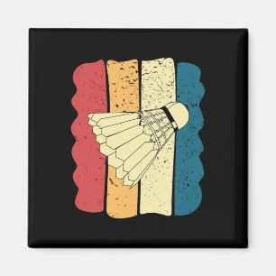 Men Dminton Funny Vintag Funny Gift Idee Magnet