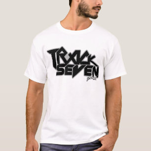 Men Dunkles Logo Track Sieben Band Shirt
