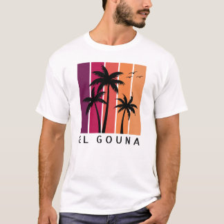 Men El Gouna Vintag Sunset T - Shirt