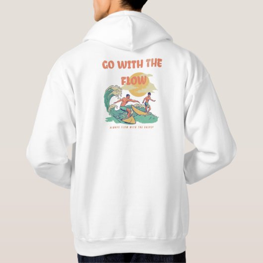Men Energy Flow Lessons Learn Kapuzenpullover Hoodie (Rückseite)