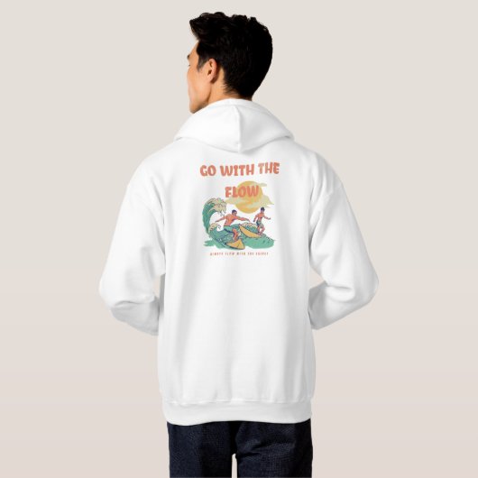 Men Energy Flow Lessons Learn Kapuzenpullover Hoodie (Schwarz voll)