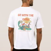 Men Energy Flow Lessons Learn T-Shirt (Rückseite)