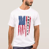 Men Flag USA T - Shirt (Vorderseite)